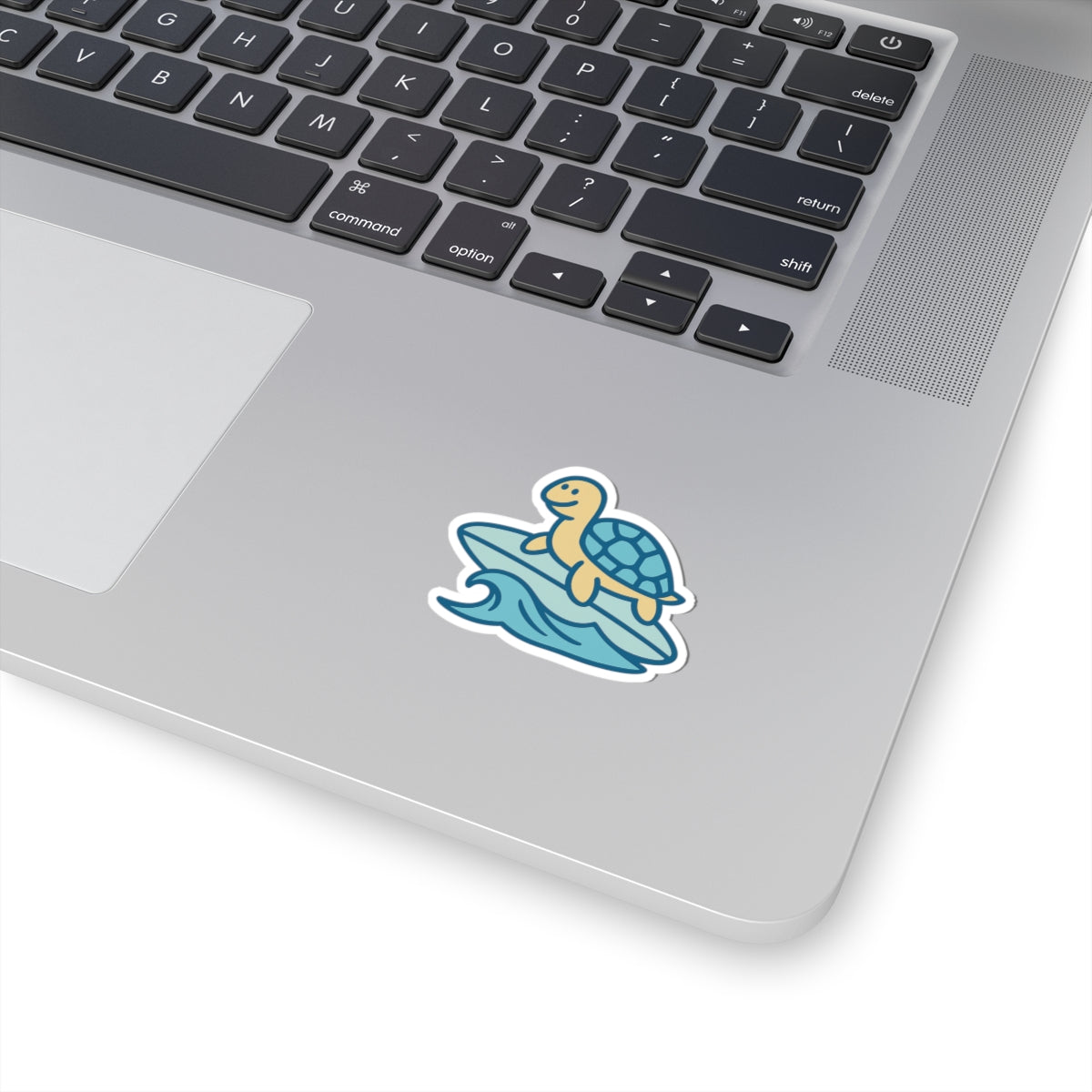 Chill Turtle Surfing Sticker