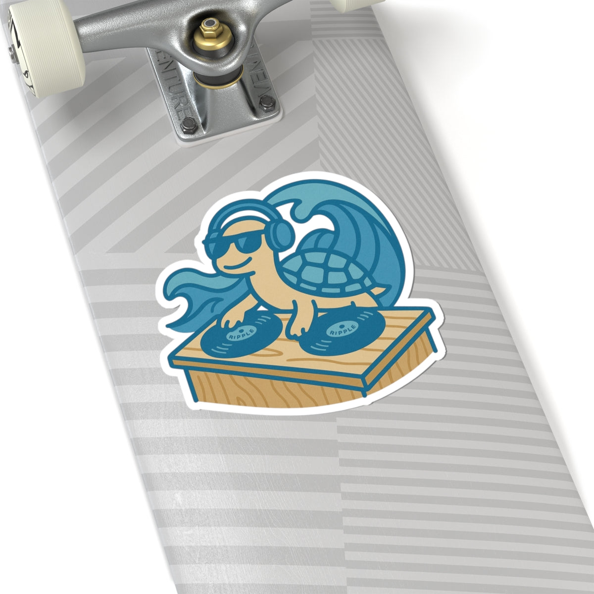 DJ Turtle Sticker