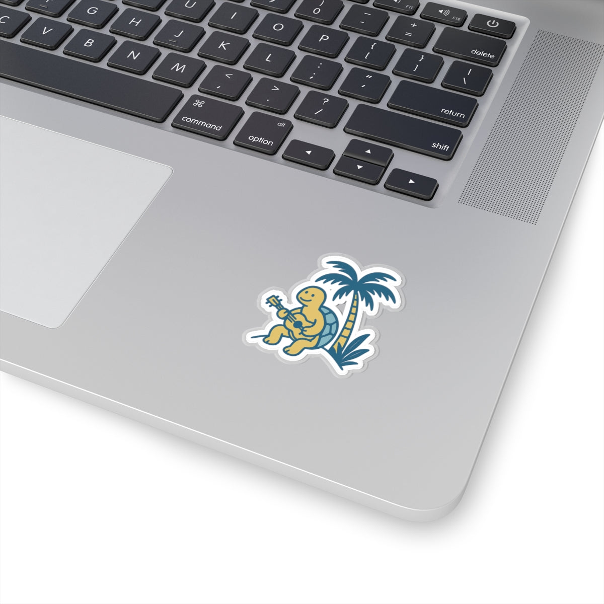 Turtle With Ukulele Sticker