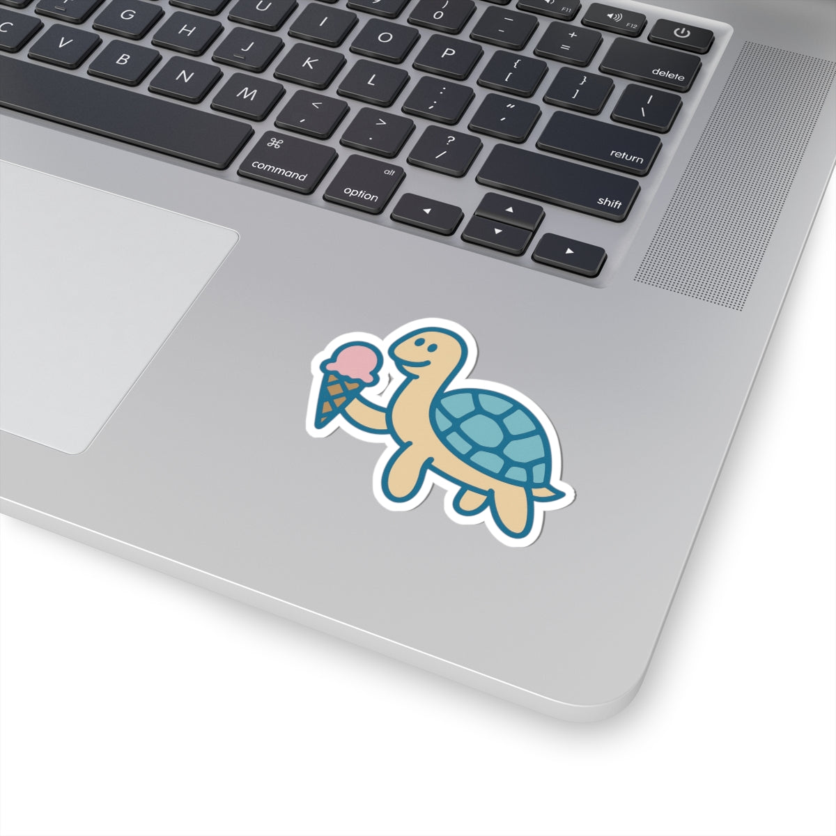 Chill Turtle Ice Cream Sticker