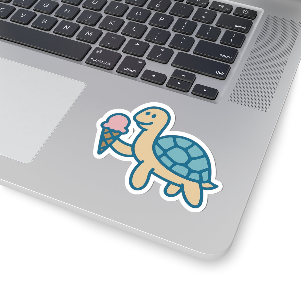 Chill Turtle Ice Cream Sticker